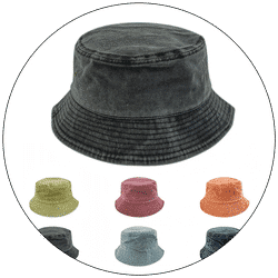 Denim Bucket Hats